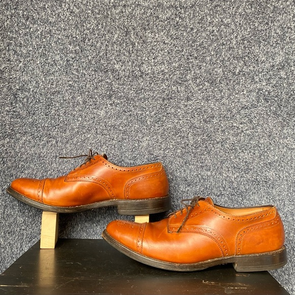 ALLEN EDMONDS Sanford Cap Toe Oxford Lace-up Dress Shoes - Picture 9 of 15